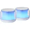 Image de Mars Gaming MS-Aura Enceintes Bluetooth 5.3 Chipset DSP 15W Éclairage RVB Clearview 360º Blanc