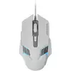 Image de Mars Gaming MMM024 RGB Souris de jeu Capteur optique de flux 4000 DPI Blanc