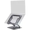 Image de Mars Gaming MA-RSN Support pour ordinateurs portables et tablettes jusqu'à 17" Réglage de la hauteur Rotation à 360° Noir