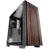 Image de Mars Gaming MC-WOOD ATX Boîtier PC Panneau Avant en Bois Verre Trempé Ventilateur FDB 12 cm Noir
