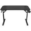 Image de Mars Gaming MGD-ERGO120 Table réglable en hauteur 3 positions ergonomiques Tapis de souris 120 x 60 cm Noir