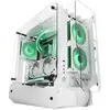 Image de Mars Gaming MC-Edge ATX Boîtier de jeu Open Air Design Triple Verre Trempé USB-C USB 3.0 Blanc