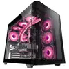 Image de Mars Gaming MC-FUSION Gaming ATX Verre Trempé Double Chambre Courbée Continue Noir