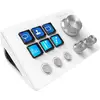 Image de Mars Gaming MSD-TWO Platine de Contrôle Compacte 6 Touches LCD Personnalisables 3 Roues Windows MacOS Blanc