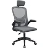 Image de Mars Gaming Mgc-ergoplus chaise ergonomique soutien lombaire maille respirante hauteur 115-125 cm gris