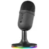 Image de Microphone de studio compact professionnel Mars Gaming Mmic-cx Argb Enc Condensateur cardioïde Noir