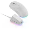 Image de Souris optique sans fil Mars Gaming MM-T3 RGB Bluetooth 5.0 14 400 DPI, commutateurs Huano, blanche