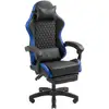 Image de Chaise de jeu Mars Gaming MGC-X Racing en similicuir, repose-pieds, soutien lombaire, 120 kg