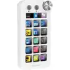 Image de Console de contrôle Mars Gaming MSD-neo 15 touches, molette LCD et double bouton, Windows et macOS 10.15+, blanc