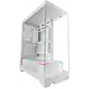Image de Boîtier PC Mars Gaming MC-PRISMA Blanc Triple Verre Trempé ARGB ATX