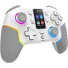 Image de Manette de jeu sans fil Bluetooth Mars Gaming MGP-V3 ARGB pour Switch/Switch 2/PC/Android/iOS 13.0+ (Blanc)