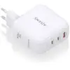 Image de Aisens chargeur Gan 140w, 2xusb-c Pd3.1 Qc4.0, 1xusb-a Qc3.0, blanc
