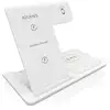 Image de Chargeur sans fil USB-C 3-en-1 Aisens ASCH-15W3WC044-W 15 W Blanc