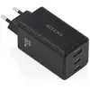 Image de Cargador Aisens GaN 100W 2xUSB-C 1xUSB-A Charge Rapide Noir