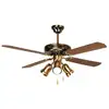 Image de Ventilateur de Plafond avec Lumière Orbegozo CT 30132 M 60W 132cm 3 Vitesses Fonction Hiver