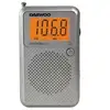 Image de Radio AM/FM portable Daewoo DW1115, tuner analogique gris, haut-parleur intégré