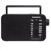 Image de Radio portable Daewoo DW1123 AM/FM haut-parleur intégré noir