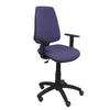 Image de Piqueras y Crespo Elche CP Bali Chaise Bleu Clair Bras Réglables Roues Parquet