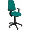 Image de Piqueras y Crespo Elche CP Bali Chaise de Bureau Accoudoirs Réglables Roues Parquet Vert Clair