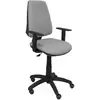 Image de Piqueras y Crespo Elche CP Bali Chaise de Bureau Accoudoirs Réglables Roues Parquet Gris Clair
