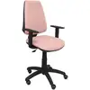 Image de Piqueras y Crespo Elche CP Bali Chaise de Bureau Accoudoirs Réglables Roues Parquet Rose Pâle
