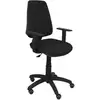 Image de Piqueras y Crespo Elche CP Bali Chaise de Bureau Accoudoirs Réglables Roues Parquet Noir