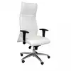 Image de Piqueras y Crespo Albacete Fauteuil en Simili Cuir Blanc
