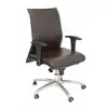 Image de Piqueras y Crespo Albacete Confidente Fauteuil Similicuir Chocolat