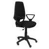 Image de Piqueras y Crespo Elche CP Bali Chaise de Bureau Bras Fixes Roues Parquet Noir