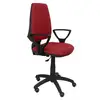 Image de Piqueras y Crespo Elche CP Bali Chaise de Bureau Bras Fixes Roulettes Parquet Marron