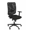 Image de Silla de oficina Piqueras y Crespo Ossa Negra ergonómica avec mécanisme synchrone et réglable en hauteur