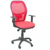 Image de Piqueras y Crespo Jorquera Chaise en Maille Assise Bali Rouge