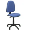 Image de Piqueras y Crespo Chaise de bureau Ayna Bali avec roues en parquet bleu clair
