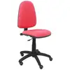 Image de Piqueras y Crespo Chaise de bureau Ayna Bali avec roulettes en parquet rouge