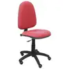 Image de Piqueras y Crespo Chaise de bureau Ayna Bali avec roues en parquet marron