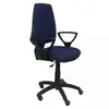 Image de Piqueras y Crespo Elche CP Bali Chaise Bleu Marine Bras Fixes Roues Parquet