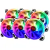 Image de Ventilateur supplémentaire Talius Iris Spectrum ARGB 120mm 1200RPM blanc