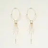 Image de Bijoux pour pieds en chaines métalliques - Min 16cm, Max 29cm Or