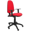 Image de Piqueras y Crespo Ayna Bali Chaise Accoudoirs Réglables Roulettes Parquet Rouge