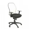 Image de Piqueras y Crespo Chaise Jorquera en maille blanche Bali assise noire