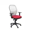 Image de Piqueras y Crespo Jorquera Chaise en maille blanche Assise Bali Garnet