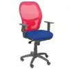 Image de Piqueras y Crespo Jorquera Chaise en maille rouge Assise Bali Bleu