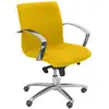Image de Piqueras y Crespo Caudete Confidente Bali Chaise de bureau jaune