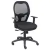 Image de Piqueras y Crespo Chaise de bureau Jorquera en maille noire