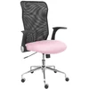 Image de Piqueras y Crespo Minaya Chaise Dossier en Filet Noir Bali Rose Pâle