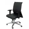 Image de Piqueras y Crespo Albacete Confidente Fauteuil en Cuir avec Mousse à Mémoire de Forme Noir