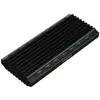 Image de Aisens ASM2-RGB012B Boîtier externe pour disque SSD M.2 SATA/NVMe USB-C