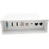 Image de Boîte de connexion Aisens A127-0720 VGA 2xHDMI Jack 3.5 USB-C USB-B 2xRJ45 Cat.6A STP Blanc