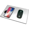 Image de Subblim Chargeur Sans Fil Tapis Aluminium avec Chargement Sans Fil 10W Argent
