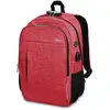 Image de Sac à dos Subblim Urban Lock Rouge pour ordinateur portable jusqu'à 16"
